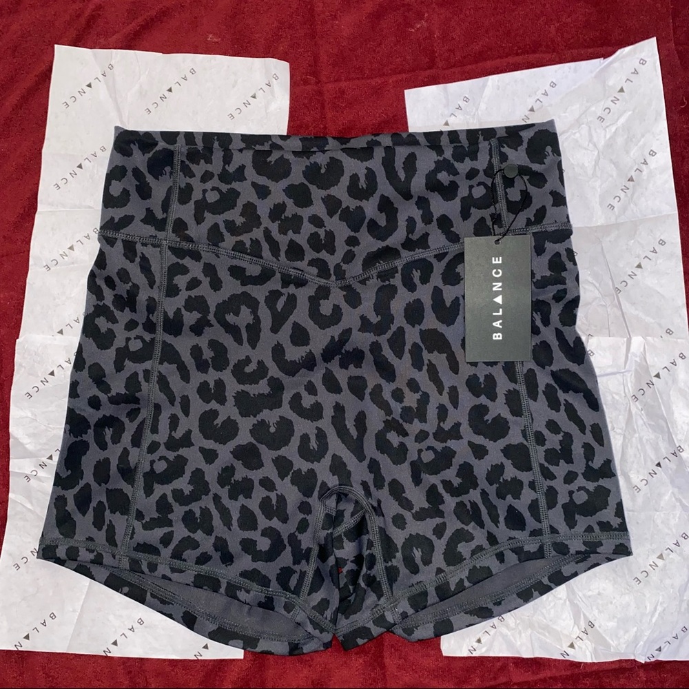 Balance Athletica King Cheetah midnight shorts